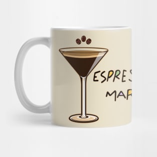 Espresso martini please - illustration vector design Mug